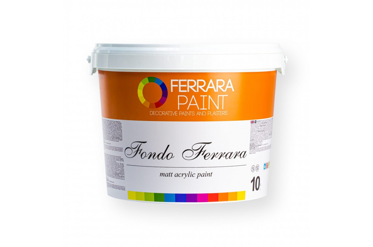 Матова фарба Fondo Ferrara - ™Ferrara Paint